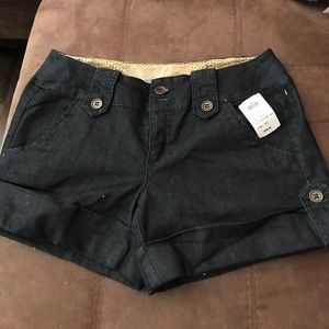 NWT Windsor Dark Wash Jean Shorts size 11
